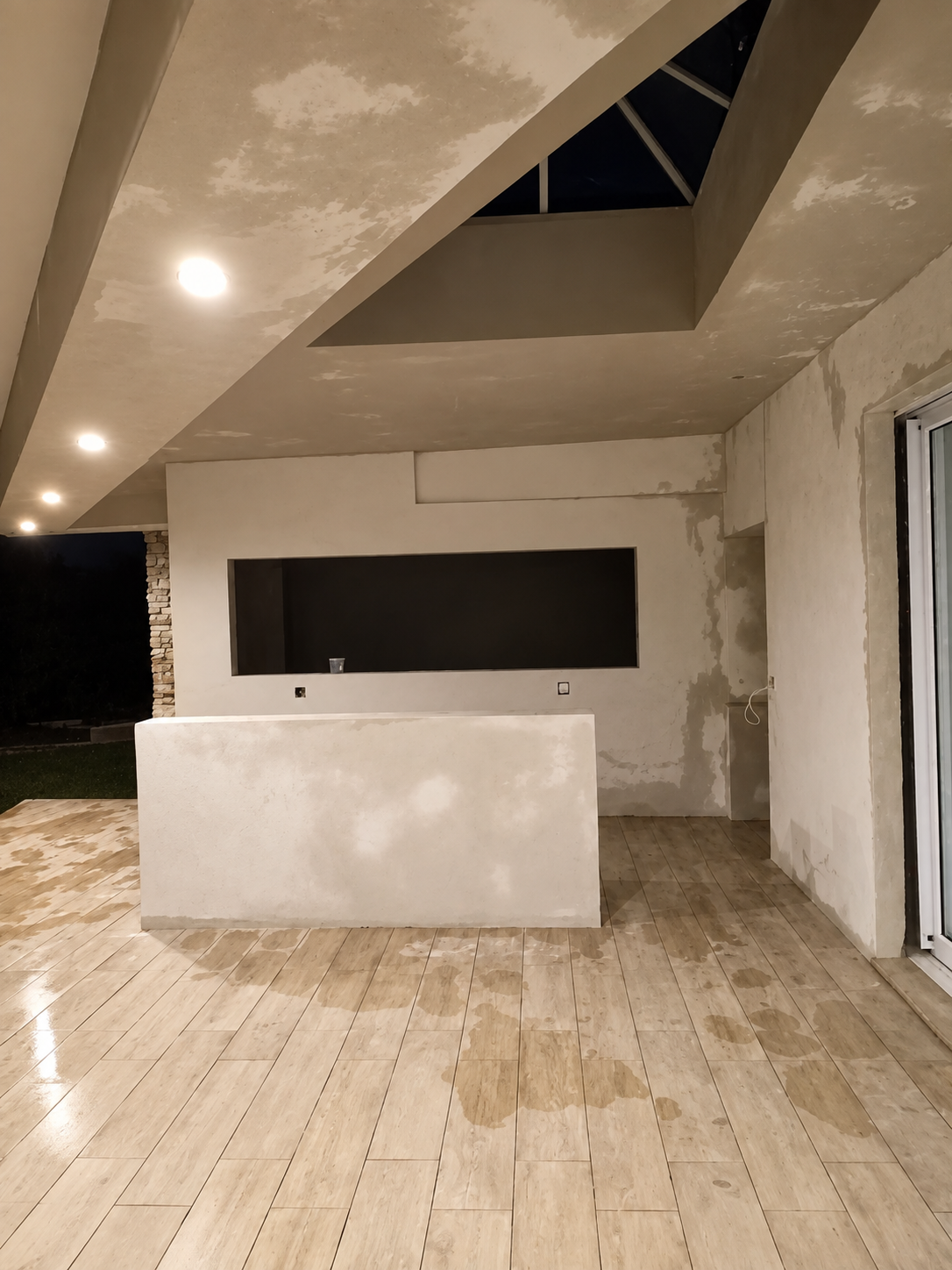 Prepared entertainment area